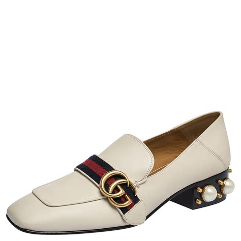 gucci pearl shoes|authentic gucci shoes for sale.